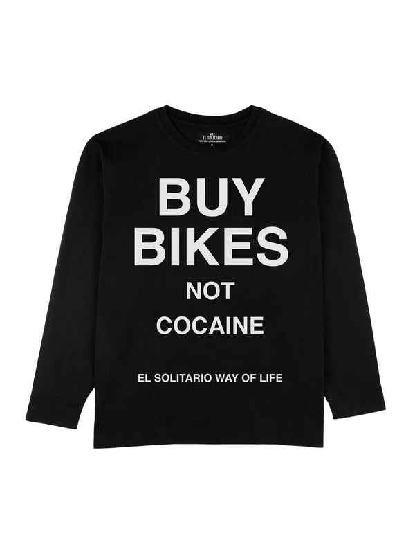 El Solitario Way of Life Black Double Knit Jersey
