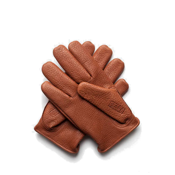 Guantes Cafe Leather Piel de Ciervo Rascal Roasted