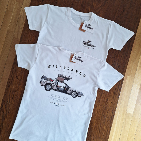 Camiseta Willblanch Delorean