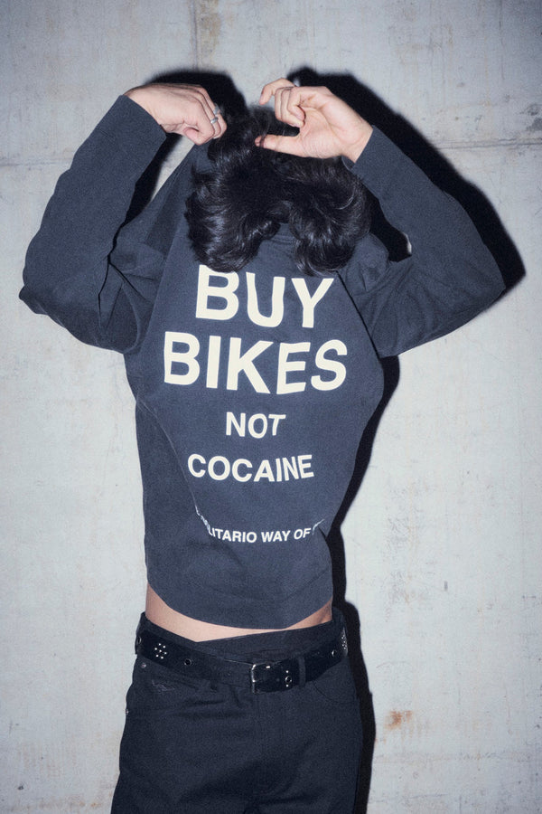 El Solitario Way of Life Black Double Knit Jersey