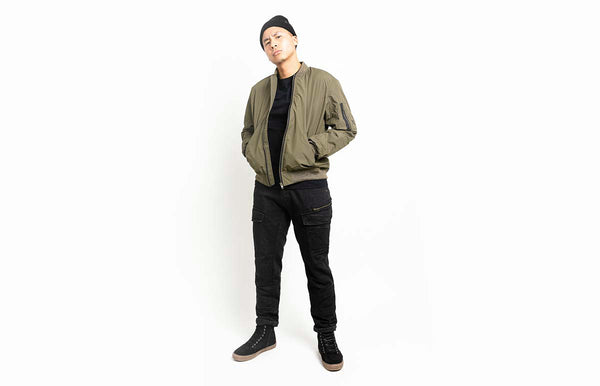 Chaqueta John Doe Ride Flight Olive
