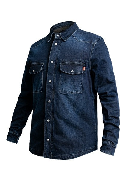 Chaqueta John Doe Ride Motoshirt Dark Blue