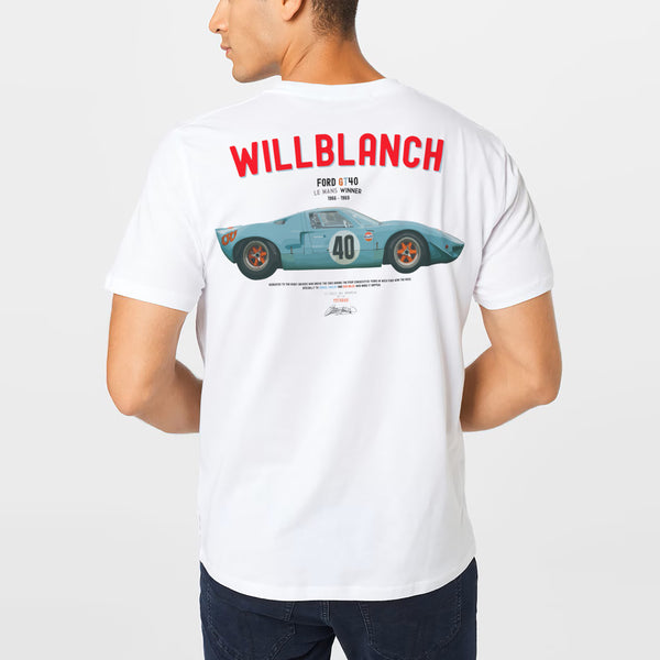 Camiseta Willblanch Le Mans Ford GT40