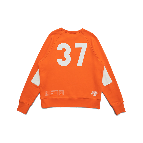 Sudadera Deus Ex Machina x Matt Willey No.37 Orange