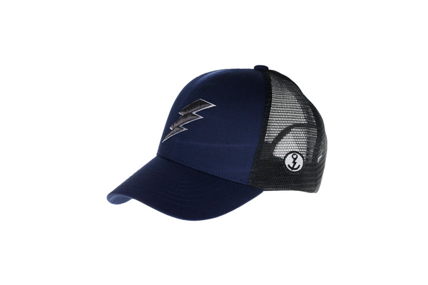 Gorra Black Anchor Trucker Rayo Azul