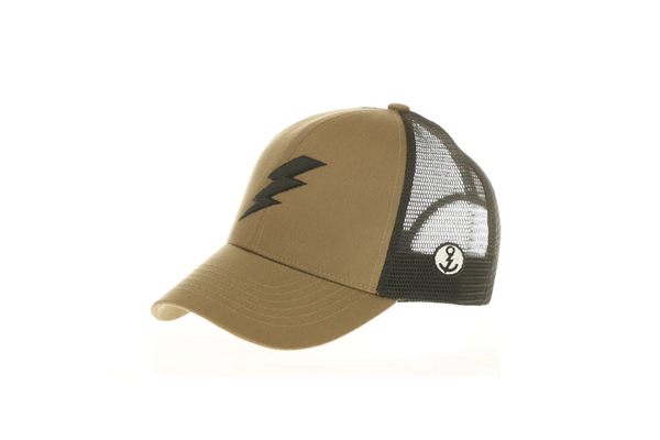 Gorra Black Anchor Trucker Rayo Verde
