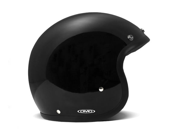 Casco Jet Dmd Retro Black