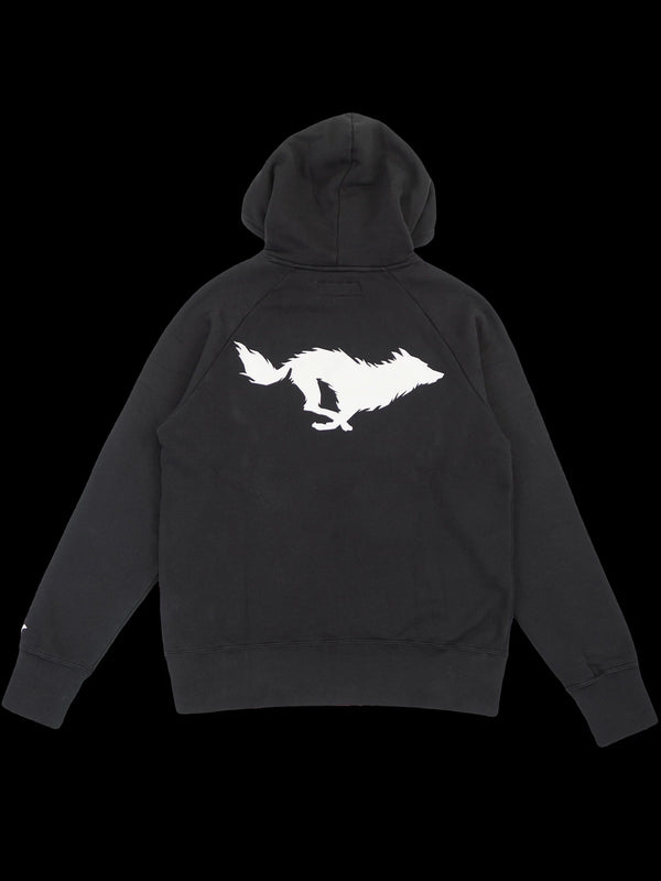 El Solitario Reflective Black Hoodie