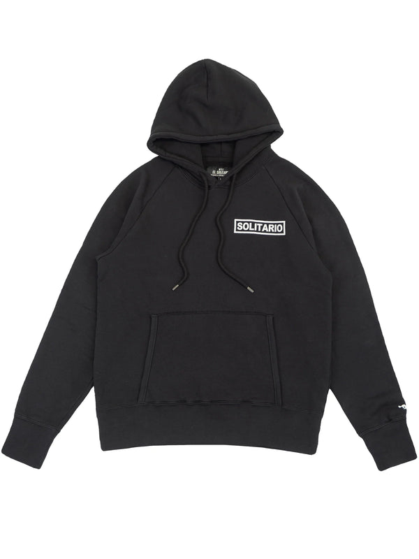 El Solitario Reflective Black Hoodie