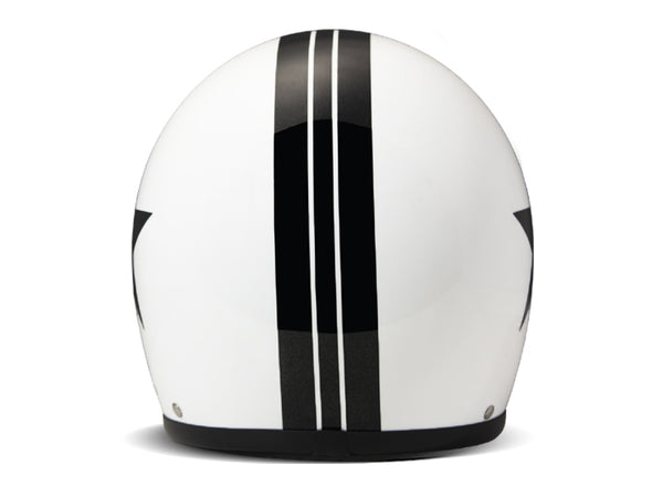 Casco Jet Dmd Retro Star White