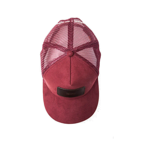 Gorra Cafe Leather Suede Burgundy Black Coffee