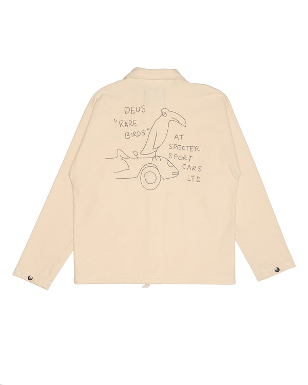 Sobrecamisa Deus Ex Machina Specter Smock Denim Natural