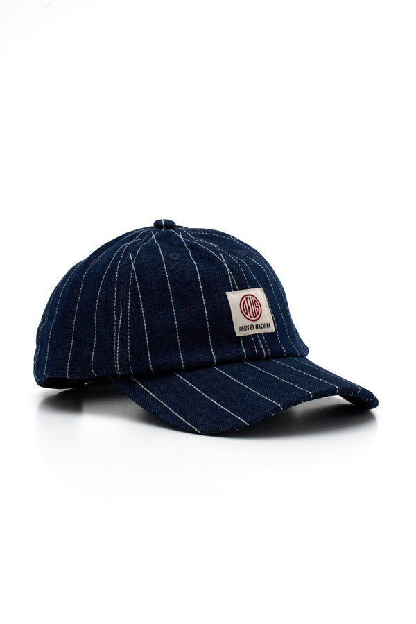 Gorra Deus Ex Machina Dallas Stripe Cap Indigo