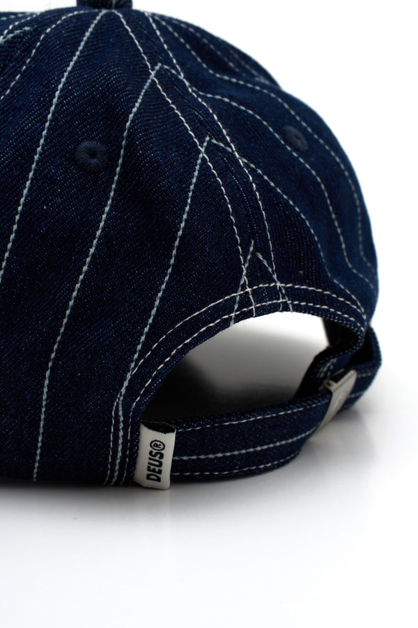 Gorra Deus Ex Machina Dallas Stripe Cap Indigo