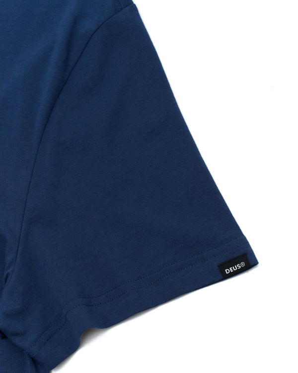 Camiseta Deus Ex Machina Overbite Mechanic Blue