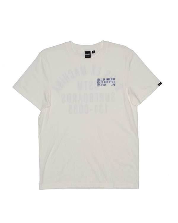 Camiseta Deus Ex Machina Recoil Vintage White