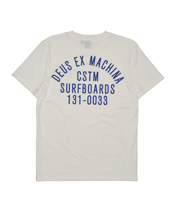 Camiseta Deus Ex Machina Recoil Vintage White