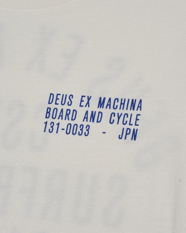 Camiseta Deus Ex Machina Recoil Vintage White