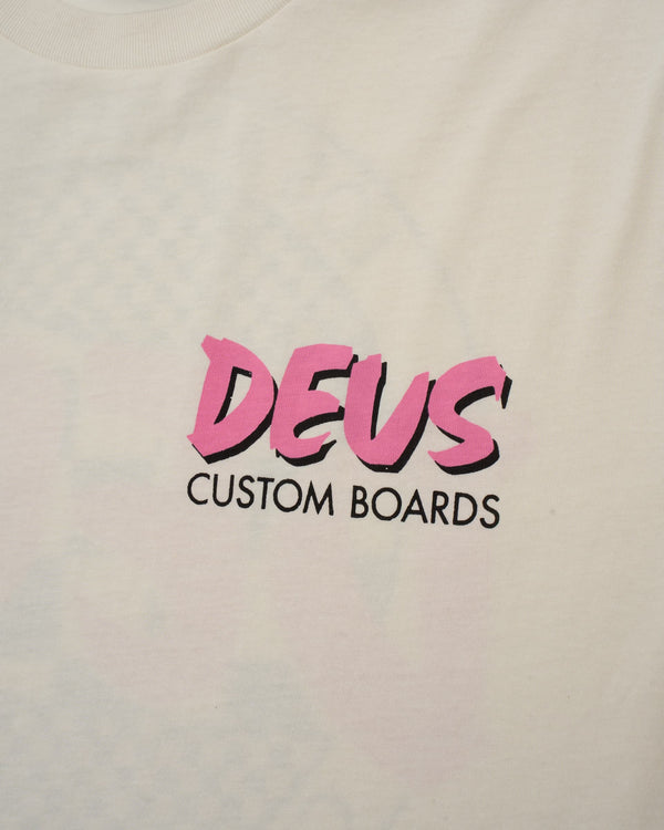 Camiseta Deus Ex Machina Gonz Vintage White