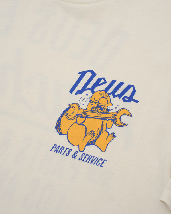 Camiseta Deus Ex Machina Overbite Dirty White