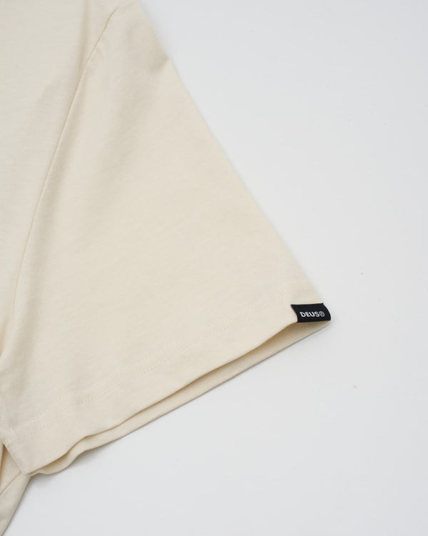 Camiseta Deus Ex Machina Overbite Dirty White