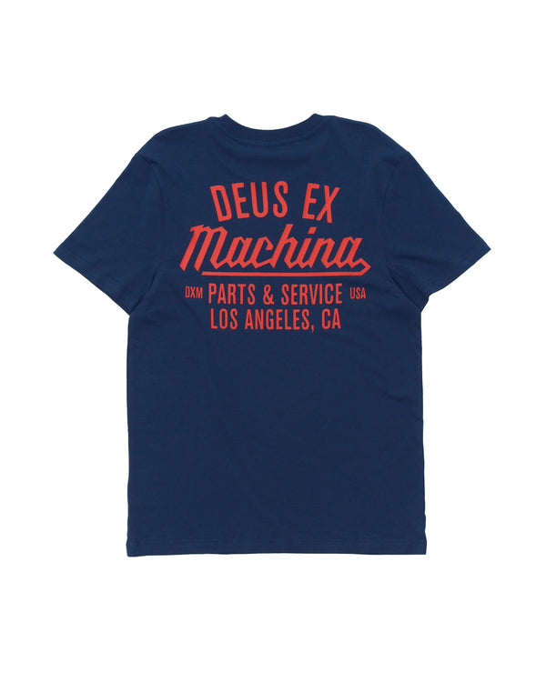 Camiseta Deus Ex Machina Overbite Mechanic Blue