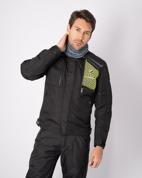 Chaqueta By City Africa Short Man Black