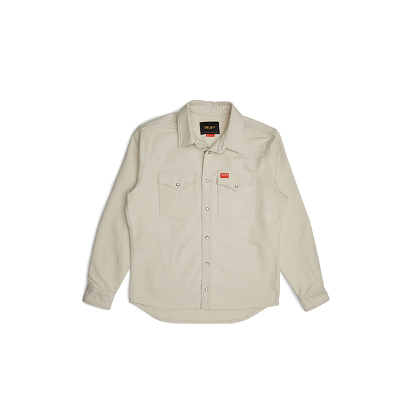 Sobrecamisa Vaquera Deus Ex Machina Western Moleskin Vintage White