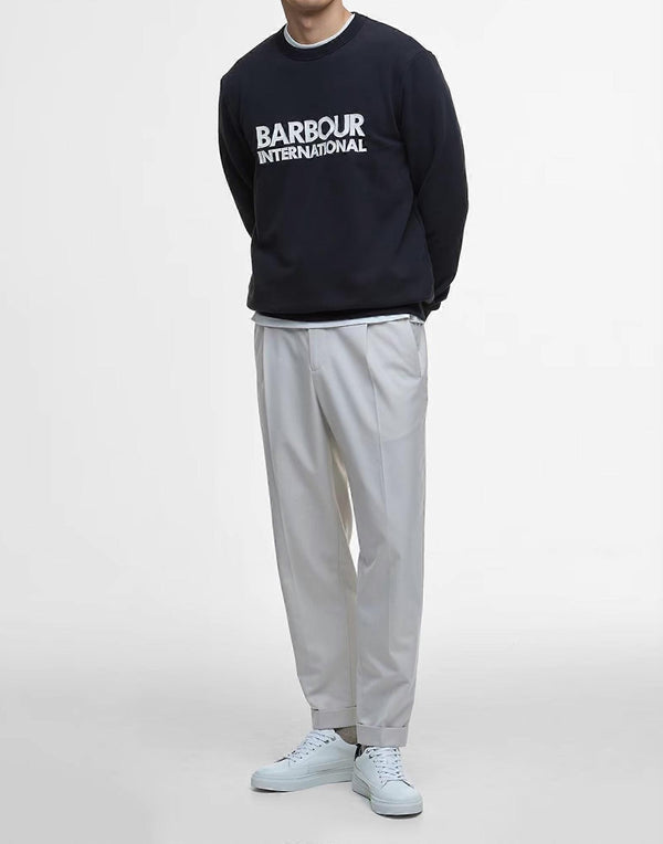 Sudadera Barbour Int. Jason Technique Crew Black