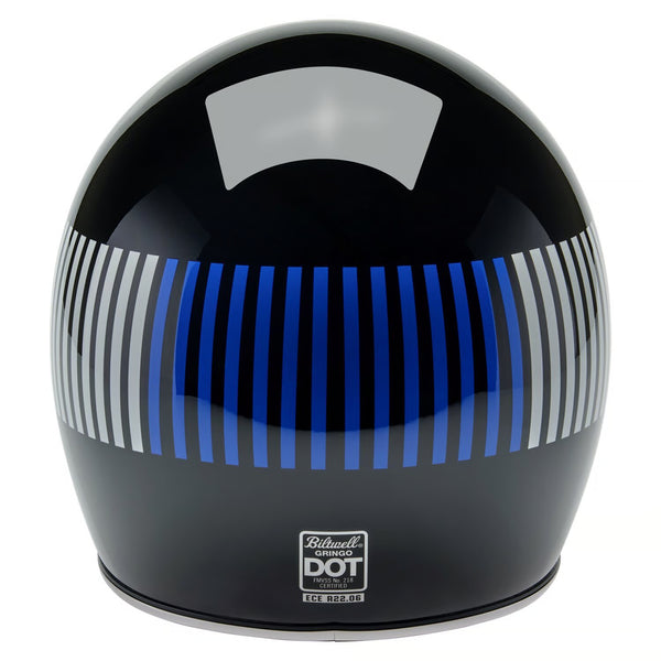 Casco Integral Biltwell Gringo RWB Raceflow Black