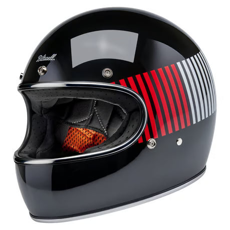 Casco Integral Biltwell Gringo RWB Raceflow Black