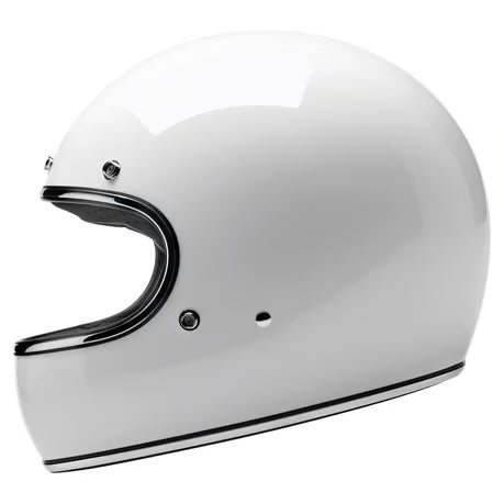 Casco Integral Biltwell Gringo Gloss White