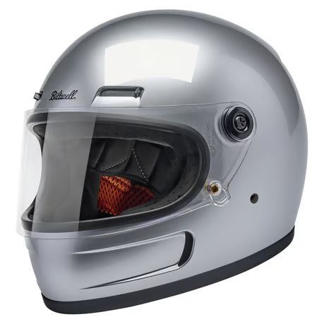 Casco Integral Biltwell Gringo SV Gloss Silver