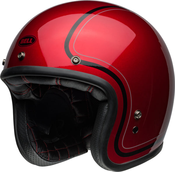 Casco Jet Custom 500 Chief Gloss Candy Red