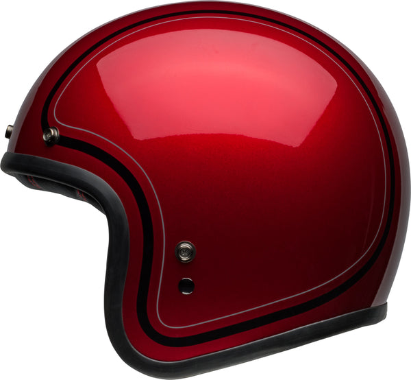 Casco Jet Custom 500 Chief Gloss Candy Red