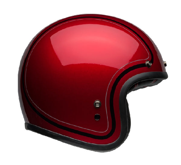 Casco Jet Custom 500 Chief Gloss Candy Red