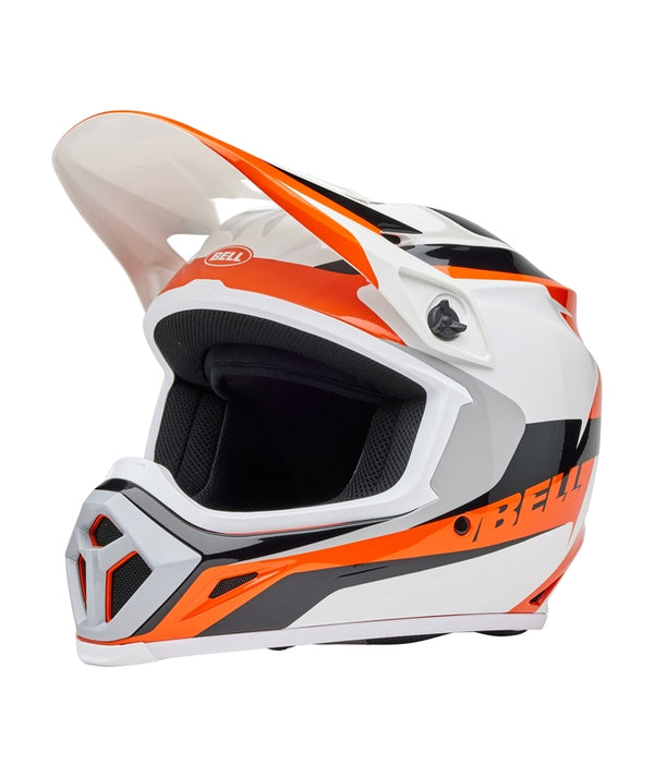 Casco Integral BELL MX-9 Mips - Rift Gloss Orange/White