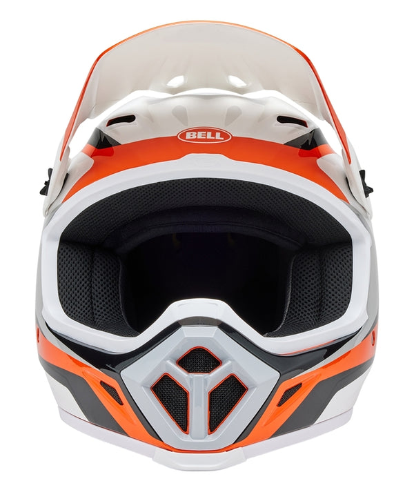 Casco Integral BELL MX-9 Mips - Rift Gloss Orange/White