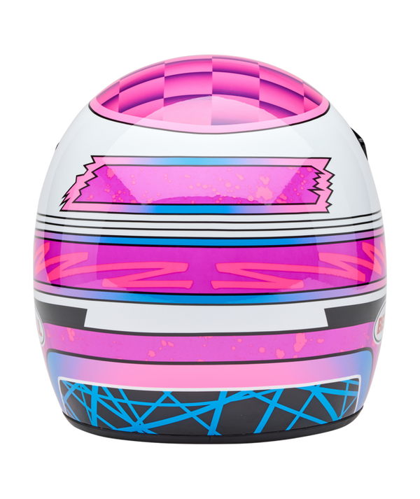 Casco Integral Mx Bell Moto-3 Deathspray Gloss Pink Purple