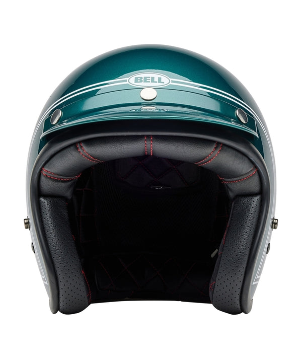 Casco Bell Jet Custom 500 - Steve McQueen Riverside Metallic Green