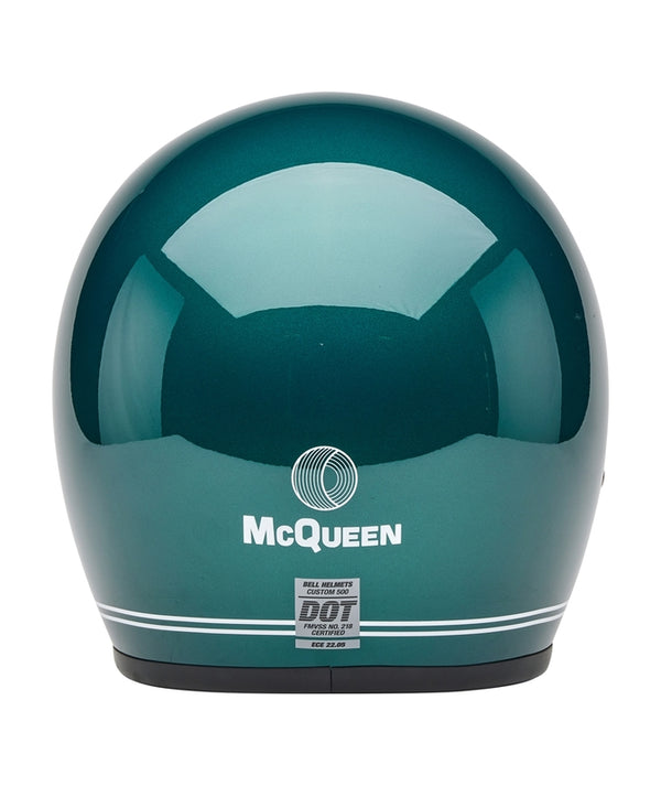 Casco Bell Jet Custom 500 - Steve McQueen Riverside Metallic Green