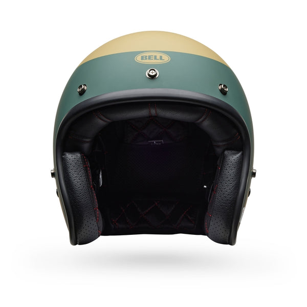 Casco Bell Jet Custom 500 - Parlor Matte Emerald/Gold