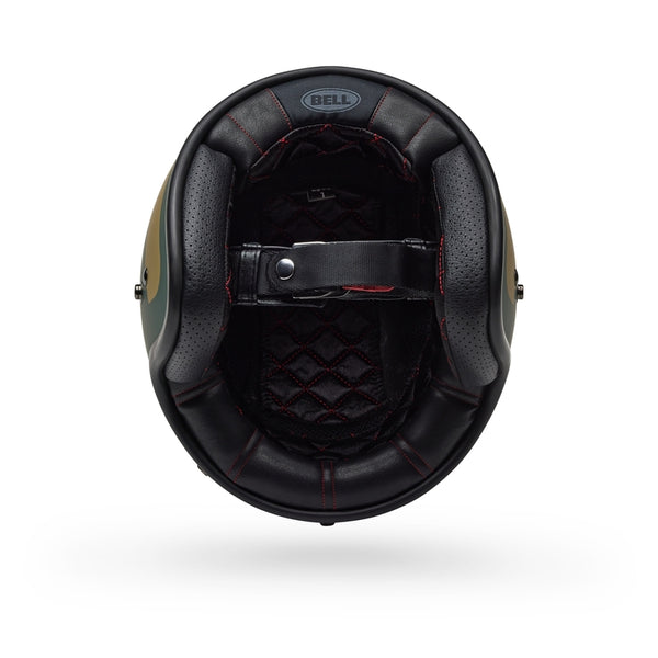 Casco Bell Jet Custom 500 - Parlor Matte Emerald/Gold