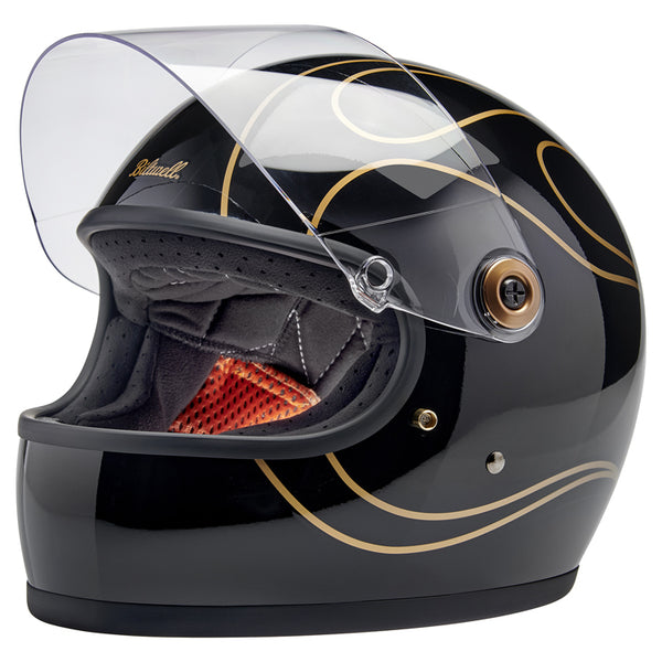 Casco Integral Biltwell Gringo S Black Flames