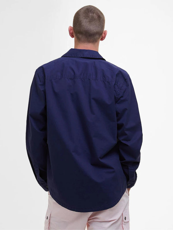 Chaqueta Barbour Int. Hayden Overshirt Midnight Blue