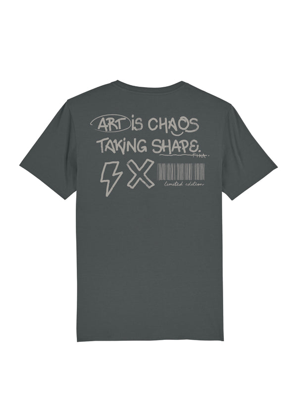 Camiseta Fika Flower Art Is Chaos