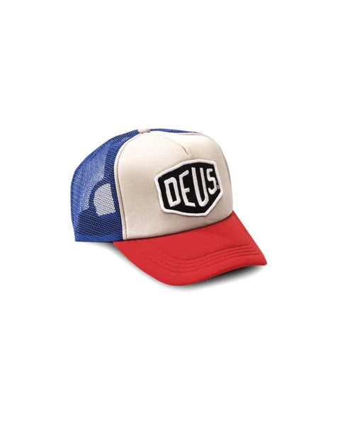Gorra Deus Ex Machina Baylands Trucker Blue/Red