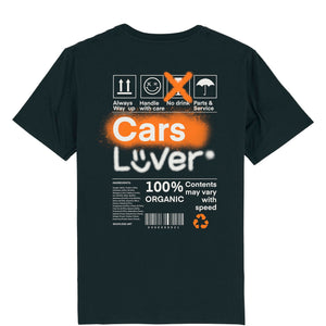 Camiseta Fika Cars Lover Black