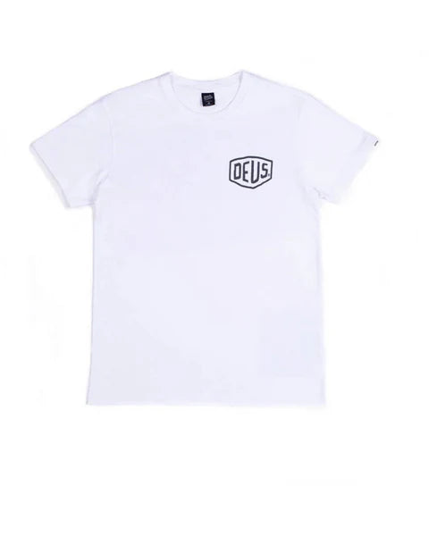Camiseta Deus Ex Machina Biarritz Address White