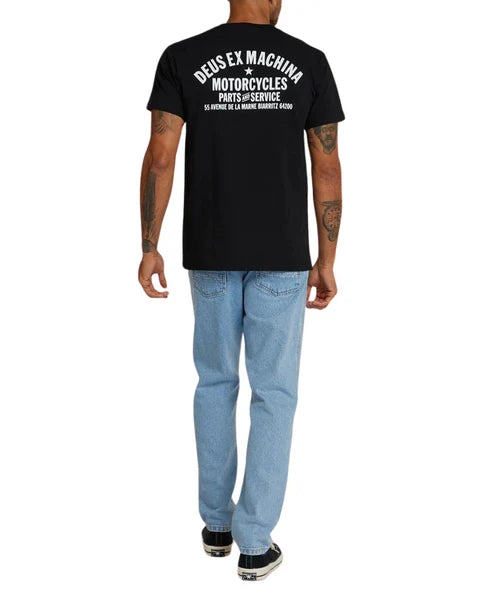 Camiseta Deus Ex Machina Biarritz Address Black